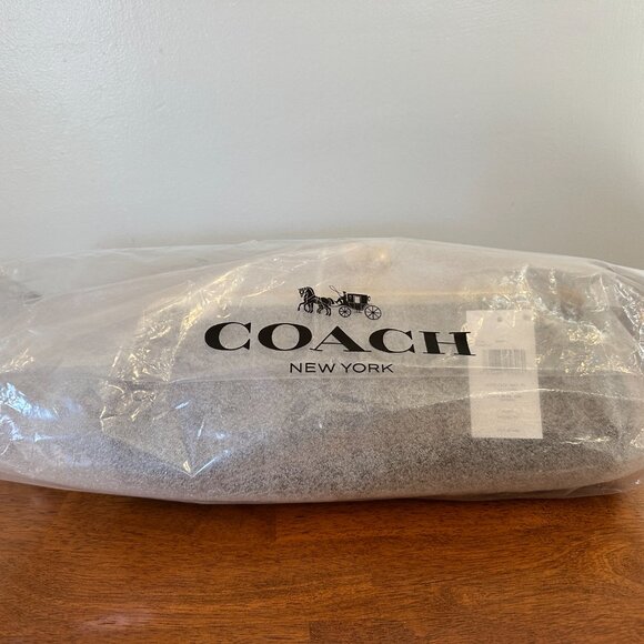 NWT Coach Runway Kisslock Frame Bag 30 in Maple - Picture 13 of 13